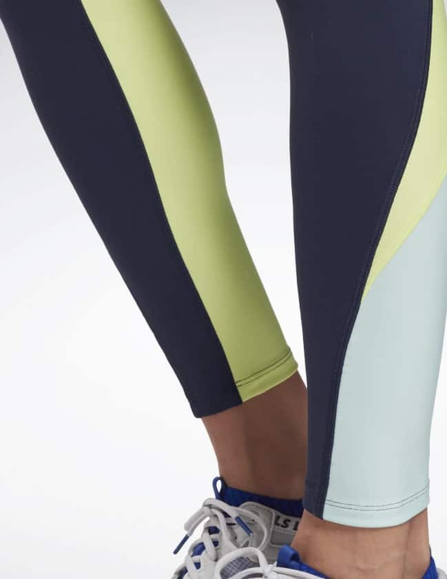Reebok High Rise Colorblock Lux Leggings bottom
