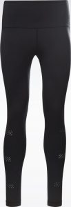 Reebok High-Rise Lux Perform Perforated Leggings full front