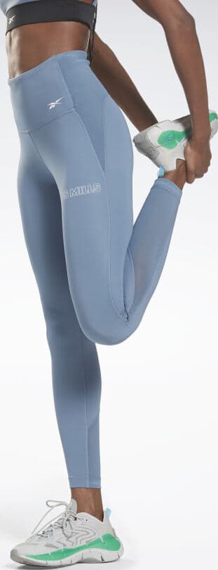 Reebok Les Mills Lux Perform High-Rise Tights worn side
