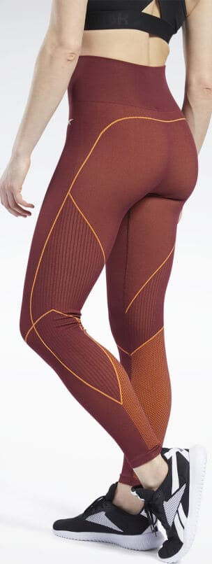 Reebok Meet You There ⅞ Leggings worn back