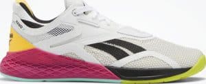 Reebok Nano X Women’s Ftwr White  Core Black  Solar Gold right side