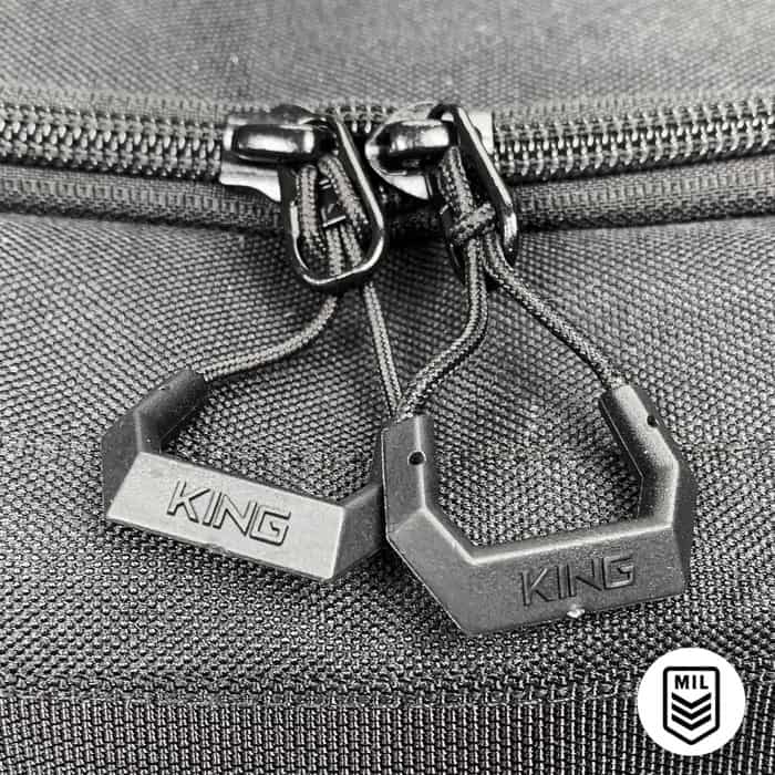 King Kong Apparel CORE35 Duffel black zipper