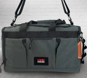 King Kong Apparel CORE35 Duffel charcoal full front