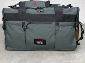 King Kong Apparel CORE51 Duffel charcoal full front