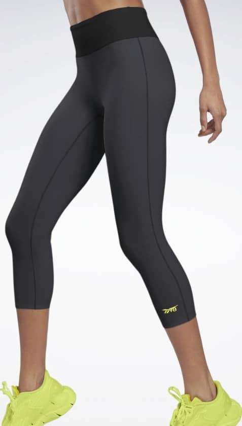 Reebok Victoria Beckham 3 4 Leggings black quarter