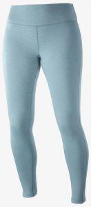 Salomon ESSENTIAL WARM Womens Leggings full front