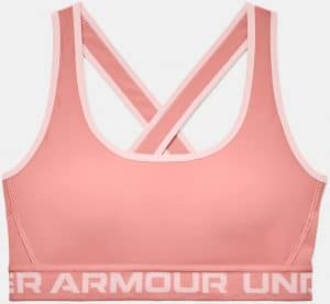 Under Armour Womens Armour® Mid Crossback Sports Bra full front