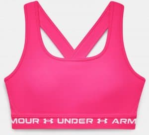 Under Armour Womens Armour® Mid Crossback Sports Bra full front