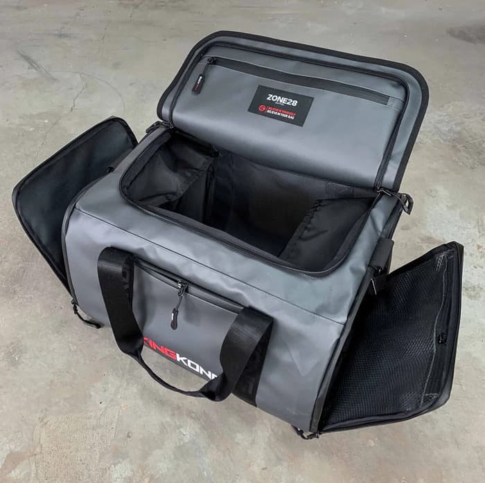 King Kong Apparel Zone 28 Duffel open