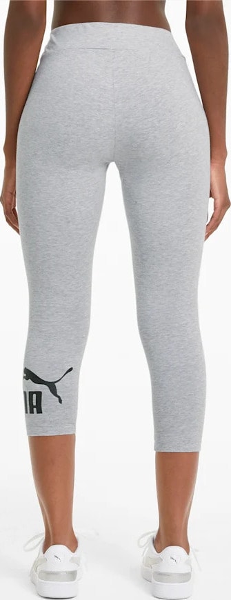 PUMA Essentials Womens 3 4 Logo Leggings worn back