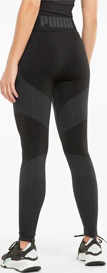 PUMA Seamless High Waist 7 8 Womens Training Leggings worn back