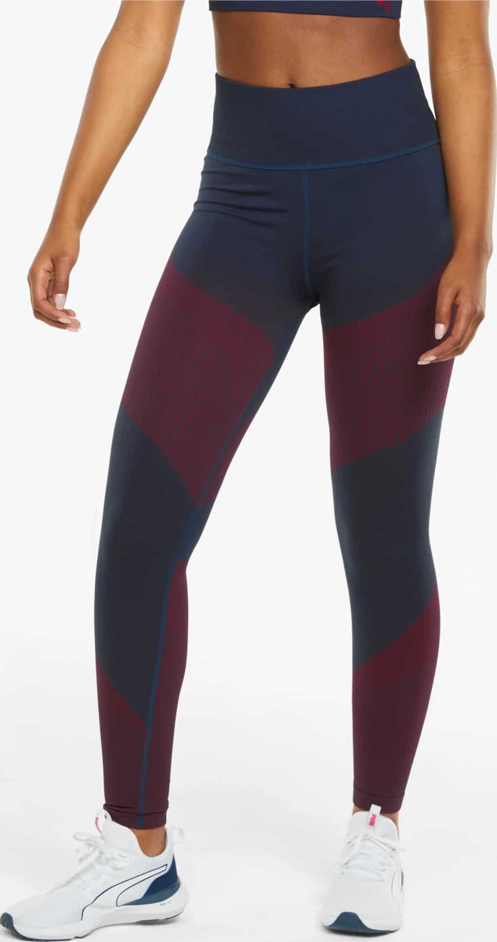 PUMA Seamless High Waist 7 8 Womens Training Leggings worn full front