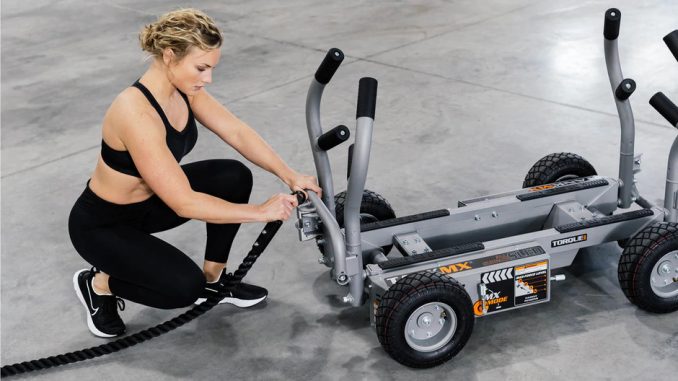 Torque Fitness Tank MX GT - Team Trainer with an athlete 1