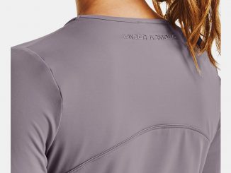 Under Armour Womens UA HydraFuse Crew Long Sleeve upper back