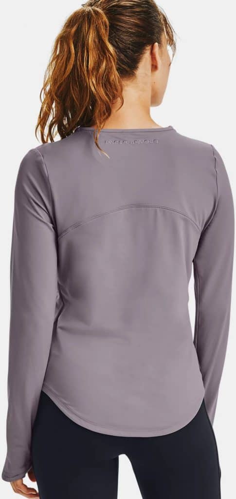Under Armour Womens UA HydraFuse Crew Long Sleeve worn black
