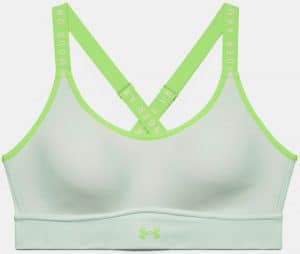 Under Armour Womens UA Infinity Mid Covered Sports Bra full front