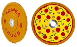 Fringe Sport Pizza Bumper Plates 10lb