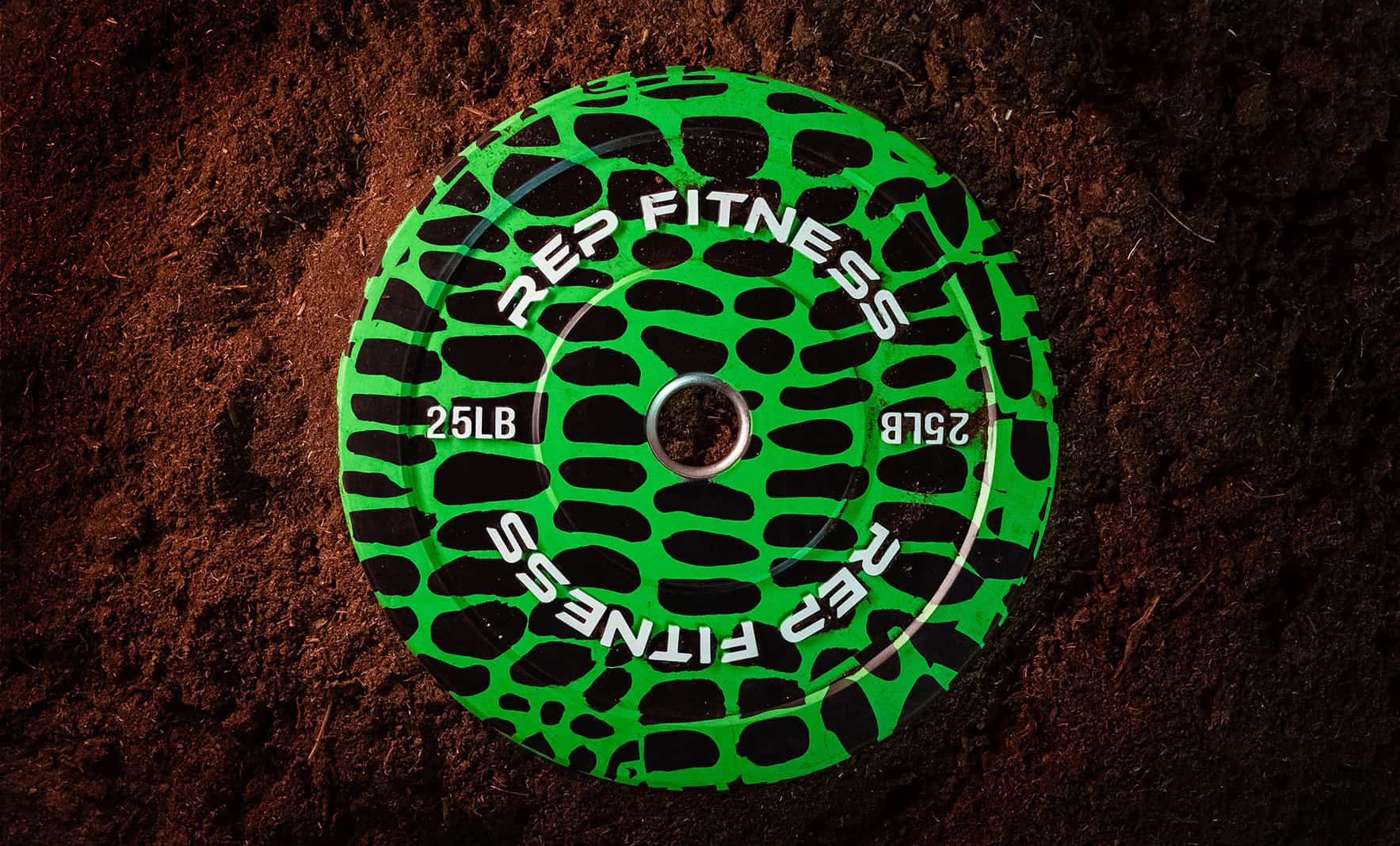 Rep Fitness Animal Print Bumper Plates 25lb