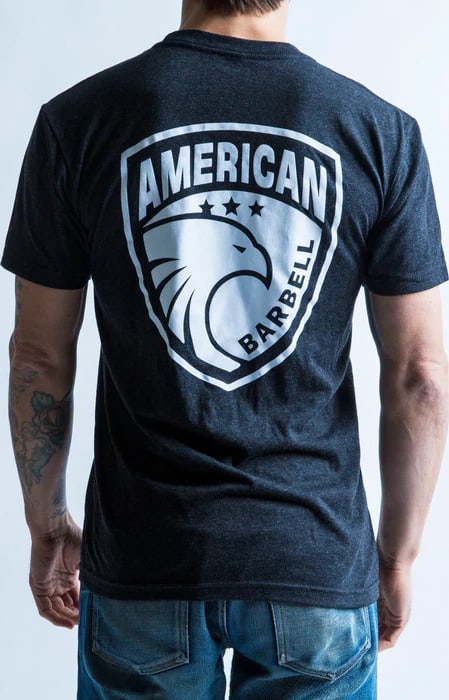 American Barbell Starter T-Shirt worn back
