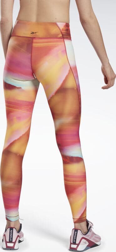Reebok Lux Bold Leggings worn back