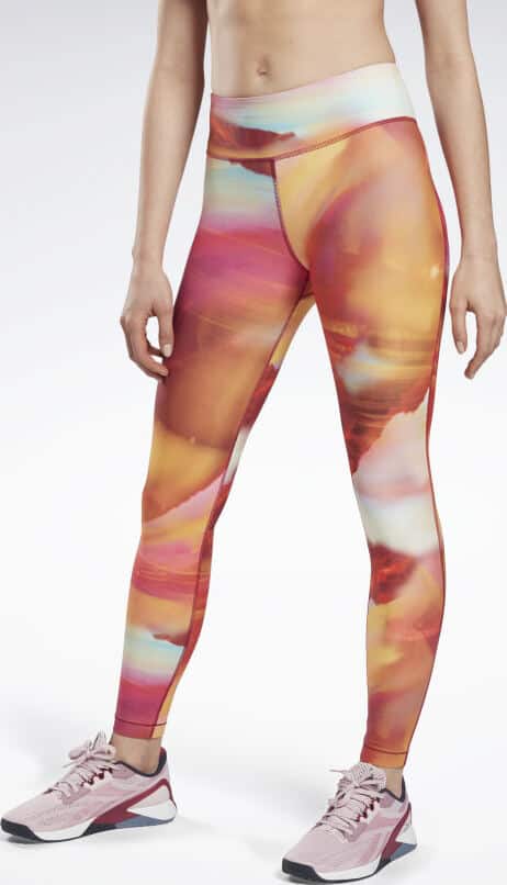 Reebok Lux Bold Leggings worn front