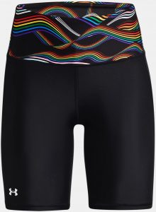 Under Armour Womens HeatGear Pride Bike Shorts full front