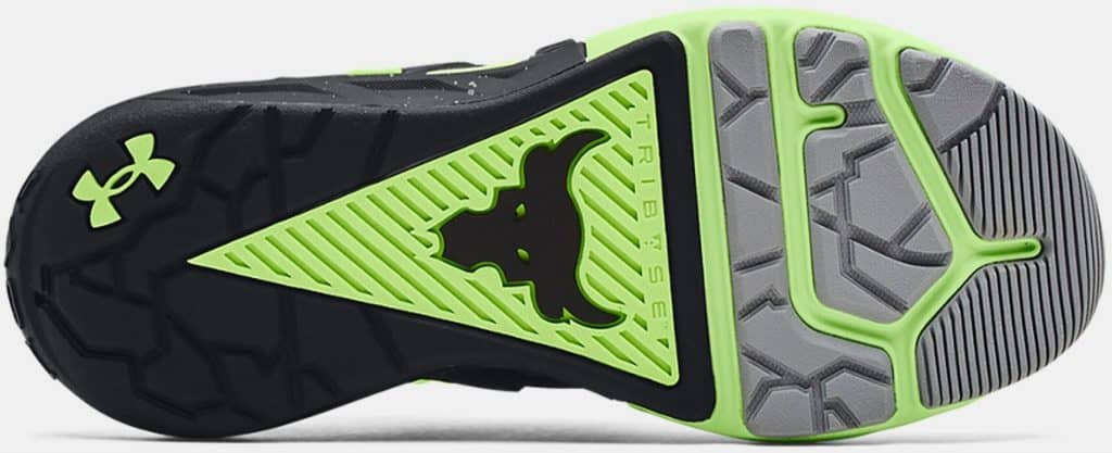 Under Armour Womens Project Rock 4 Training Shoes outsole