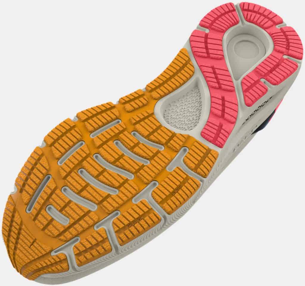 Under Armour Womens UA HOVR Sonic 5 Sporting Pursuit Running Shoes outsole