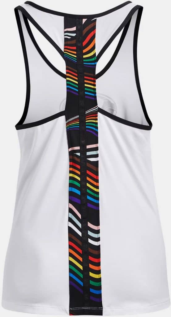 Under Armour Womens UA Knockout Pride Tank full back