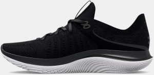 Under Armour Womens UA Flow Synchronicity Running Shoes black metallic ore left side
