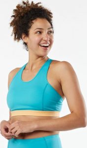 Womens KORSA Hypnotic Pocket Bra worn front