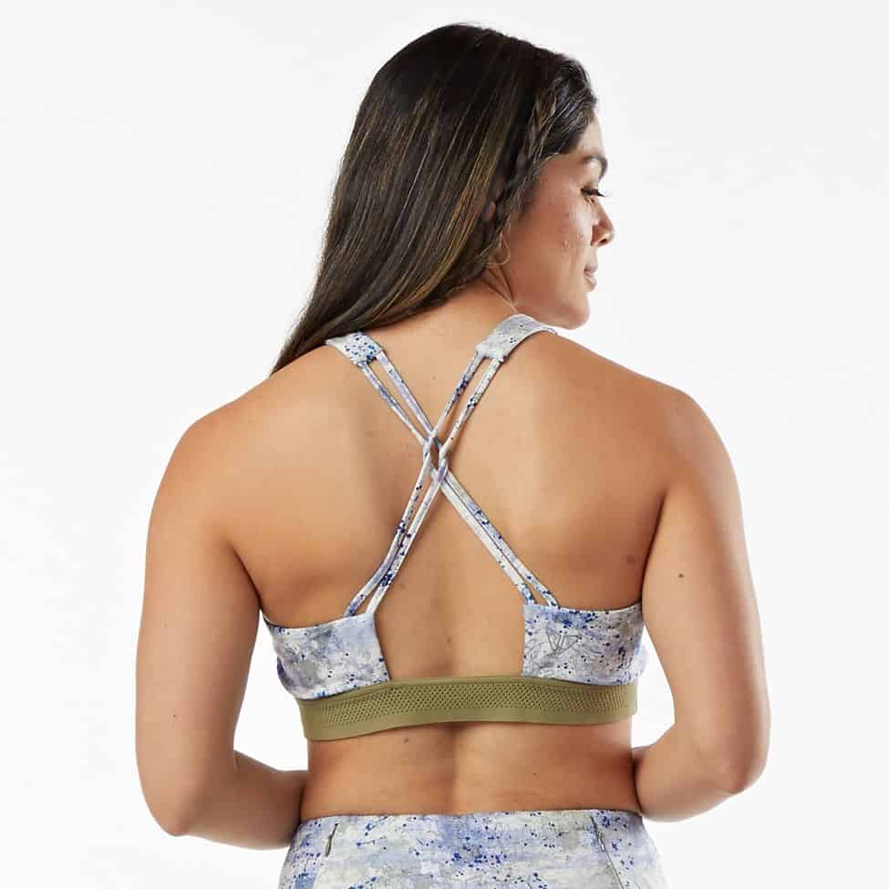 Womens KORSA Hypnotic Strappy Bra worn back
