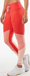 Womens KORSA Podium Tech Leggings worn side view