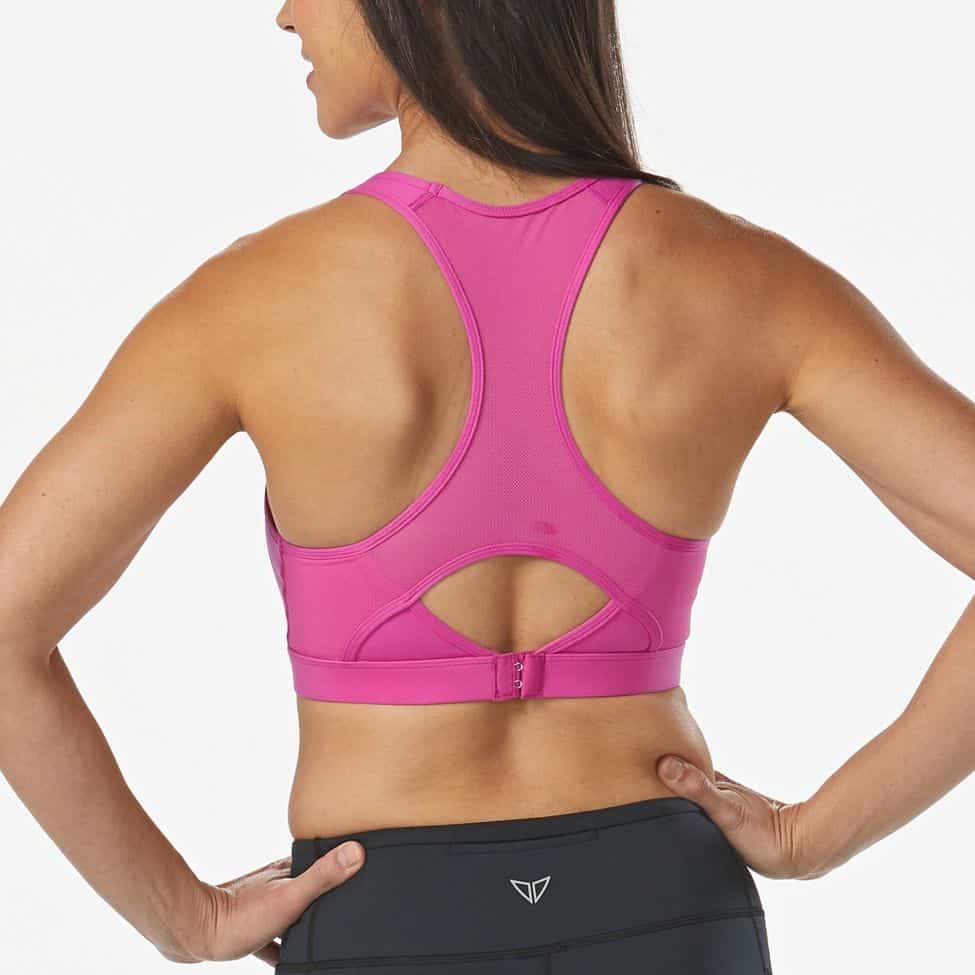 Womens KORSA Power Up Sports Bra worn back