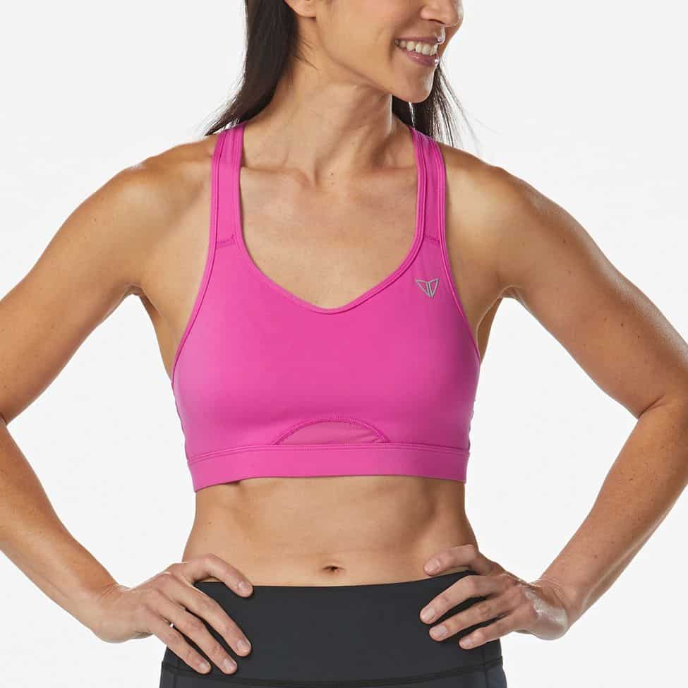 Womens KORSA Power Up Sports Bra worn front