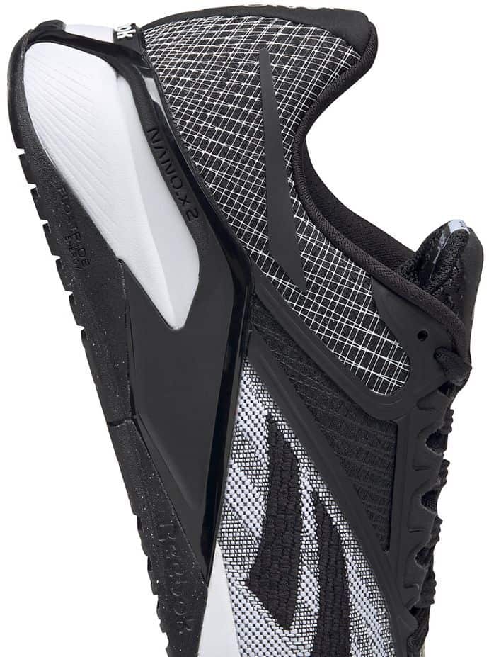 Womens Reebok Nano X2 side heel