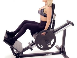Force USA Compact Leg Press with an athlete 2