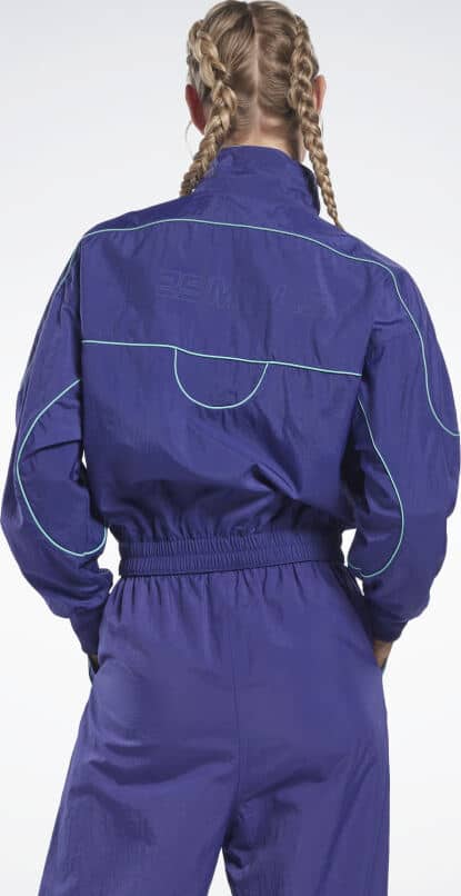 Reebok Les Mills Woven Cover-Up back worn