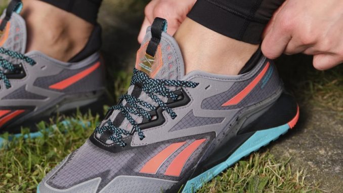 Reebok Nano X2 TR Adventure Womens Training Shoes worn by an athlete