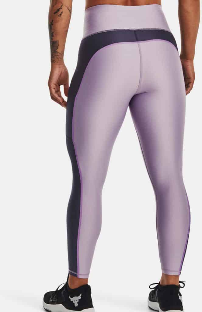 Under Armour Womens Project Rock HeatGear Ankle Leggings worn back