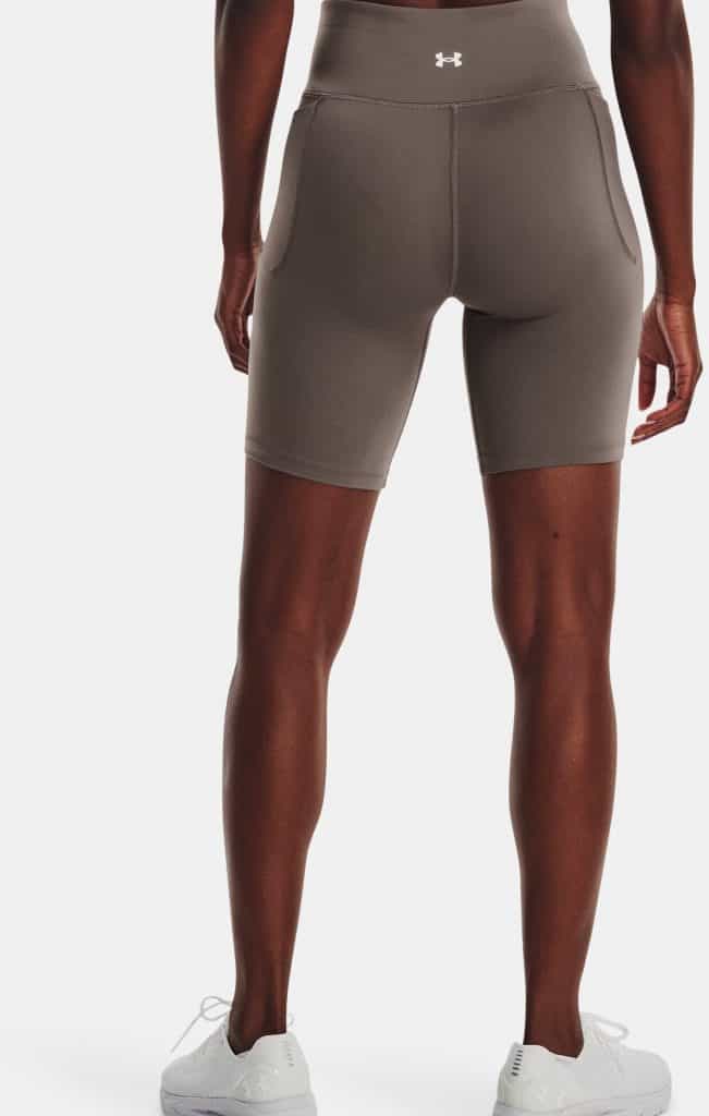 Under Armour Womens UA Meridian Bike Shorts worn back