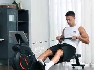 Yosuda Rowing Machine 100 with an athlete 2