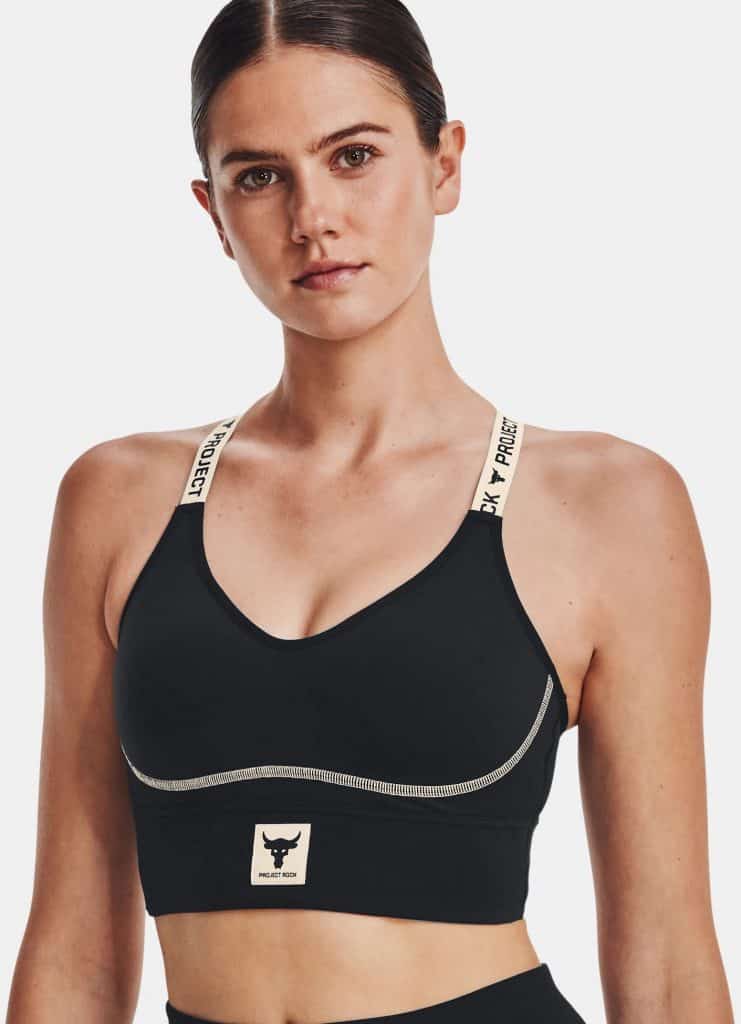 Under Armour Womens Project Rock Infinity Mid Sports Bra main