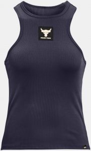 Under Armour Womens Project Rock Rib Tank full front