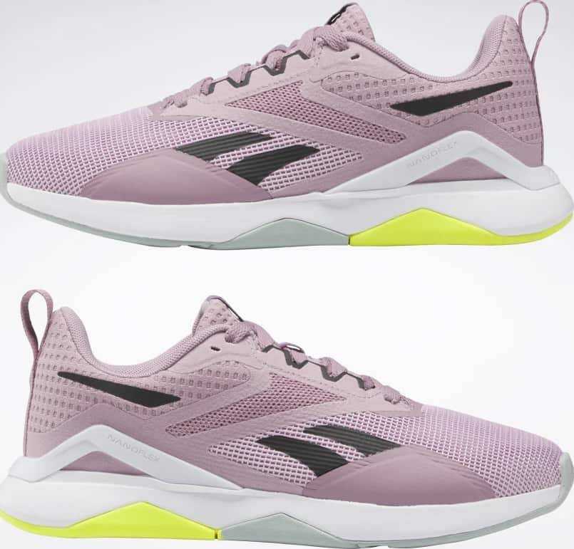 Reebok Nanoflex TR 2.0 Womens Training Shoes upside down