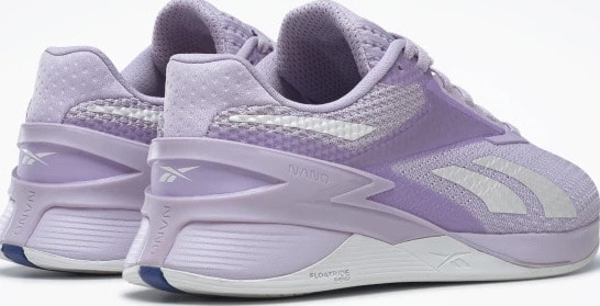 Reebok Nano X3 Womens Shoes quarter back pair